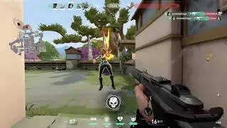 Valorant. Forced 18 TR and 3 fps. D/c players