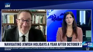 Israel Bonds Rabbi Aaron Flanzraich talks to i24NEWS
