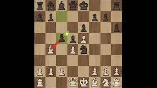 Лучшая ловушка во французской защите за чёрных! 🇫🇷♟️ 