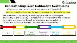 Understanding Calibration Certificates