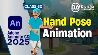 Adobe Animate CC | Complete Course | Hand Pose Animation | 2D Animation