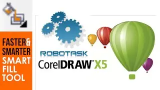 Optimalize Smart Fill Tool in Corel Draw with Robotask