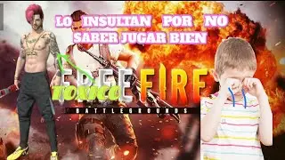FREE FIRE: JUGADOR TOXICO INSULTA A NIÑO POR  NO  SABER  JUGAR