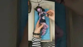 Purple bjd doll fox / Фиолетовая лиса кукла / beastars
