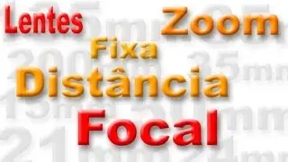 Fotografia Básica - Aula 9 - Distância Focal - Lentes Fixa e Zoom