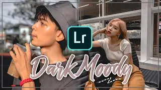 Free Mobile Lightroom Preset Tutorial || Moody Brown and Black/Gray