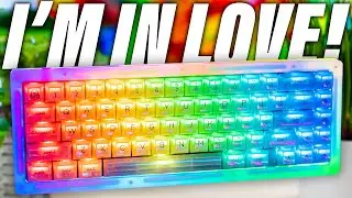 MY NEW FAVORITE KEYCAPS!!! - Akko Clear Keycaps Review