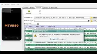 How to solve Error Initializing scatter file failed Please check
