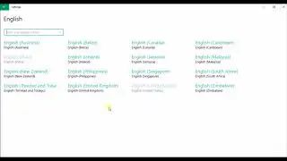 how to change windows 10 language to english