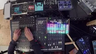 Luss - Kalimba Dub | Live Session (Deluge, Argon 8m, Space Echo, Minilogue, Kalimba, Melodica...)