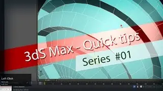 3ds max - Quick tips to become faster at modelling