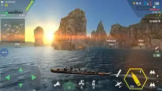 Battle of warship