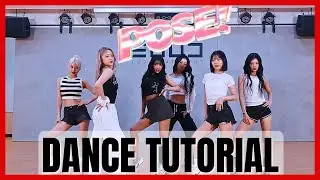 LIGHTSUM - 'POSE!' Dance Practice Mirrored Tutorial (SLOWED)