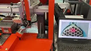 Visual stone setting machine automatic