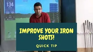 BEST TIPS TO HIT GREAT IRON SHOTS ‼️⛳ EASY SIMPLE GOLF TIPS 🏌️