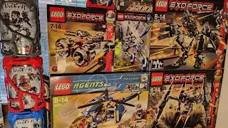 My 2023 Super LEGO HAUL! (Lego Exo-Force, Blacktron, Star Wars, Bionicle, Agents) КУЧА Раритетов!!!