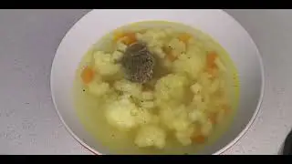 суп с цветной капустой #легкоипросто