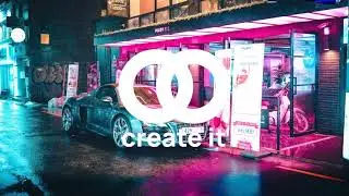 After Effects neon glitch logo animation intro template (no software needed)