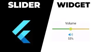 Flutter Slider Widget | Simple Slider Widget | Flutter Tutorial - Slider | Flutter Widgets 