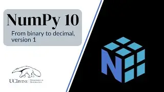 NumPy 10: From binary to decimal, version 1