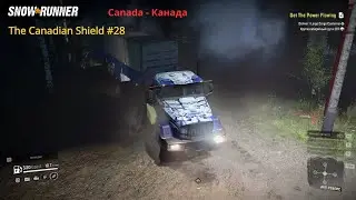 SnowRunner - Прохождение карты ( The Canadian Shield ) Canada #28 ( Get The Power Flowing )