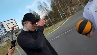 Basketball Med Andresmanga. Joineboi, Alexander Joten og Psycho