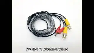 BNC Cables for 2MP/5MP/8MP AHD/TVI/CVI Security Camera