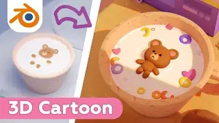 How to make a cartoon in Blender? Animation in Blender | Process of creation