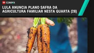 Lula anuncia Plano Safra da agricultura familiar nesta quarta-feira (28) | LIVE CNN