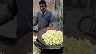 Oil free Popcorn Making Street Food Of India 😍 
