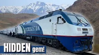 Uzbekistan’s UNKNOWN Train Ride Into the Fergana Valley!