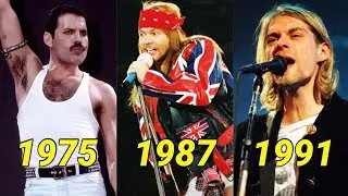 One Rock Song From Every Year The Last 70 Years (1951-2021)