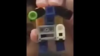 How to make a mini lego cube robot
