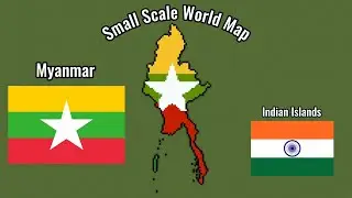 Small Scale in Minecraft Part 30: Myanmar and Indian Islands