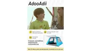 Tienda Casa Campaña Grande Camping Tent 5-8 Persona 240*240
