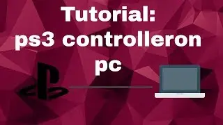 How to use a ps3 controller on pc ( simple )