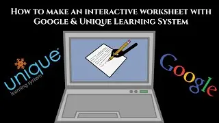 How to Make an Interactive Worksheet | Unique Learning System | Google Slides