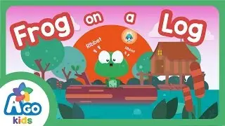 Frog on a Log Song | There is, There are | BINGOBONGO Learning
