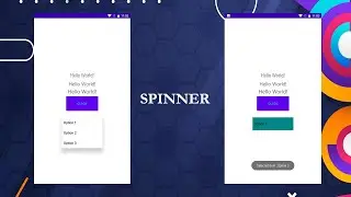 Android Studio Tutorial: How To Create An Android Spinner | 
