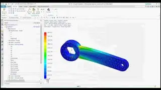 Siemens NX Simulation Tutorial (Part 3) – Apply Pressure Load & Fixed Translation Constraint 
