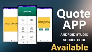 How to create in Android Studio | Quotes/Shayari App with source code
