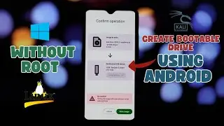 How to Create Bootable USB Drives using Android with an EtchDroid (Without Root)