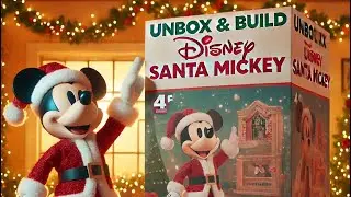 Unboxing & Building the 4ft Disney Santa Mickey from Home Depot! | Bring the Magic of Mickey