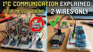 I2C Communication Protocol Explained | SDA, SCL, & Addresses Simply Explained