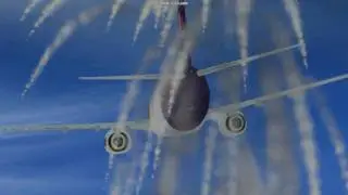 FSX 737-800 Engine Explodes