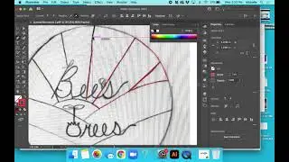 Tracing over a logo in illustrator