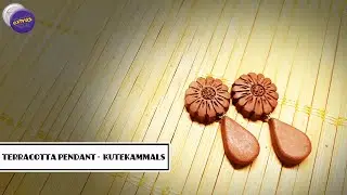 Terracotta Simple Earrings New Models - 002 - #KuteKammals #TerracottaJewellery