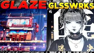 Glsswrks Akari +  TheWhale Glaze GLASS Mousepad Reviews