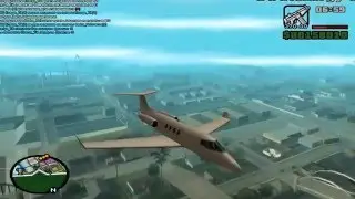 Samp-Fly Летание на  самолёте Шамаль