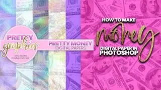Photoshop Tutorial: How to create a Money Digital Paper Background